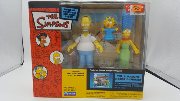 THE SIMPSONS BART Intelli-Tronic Playmates World Of Springfield Action