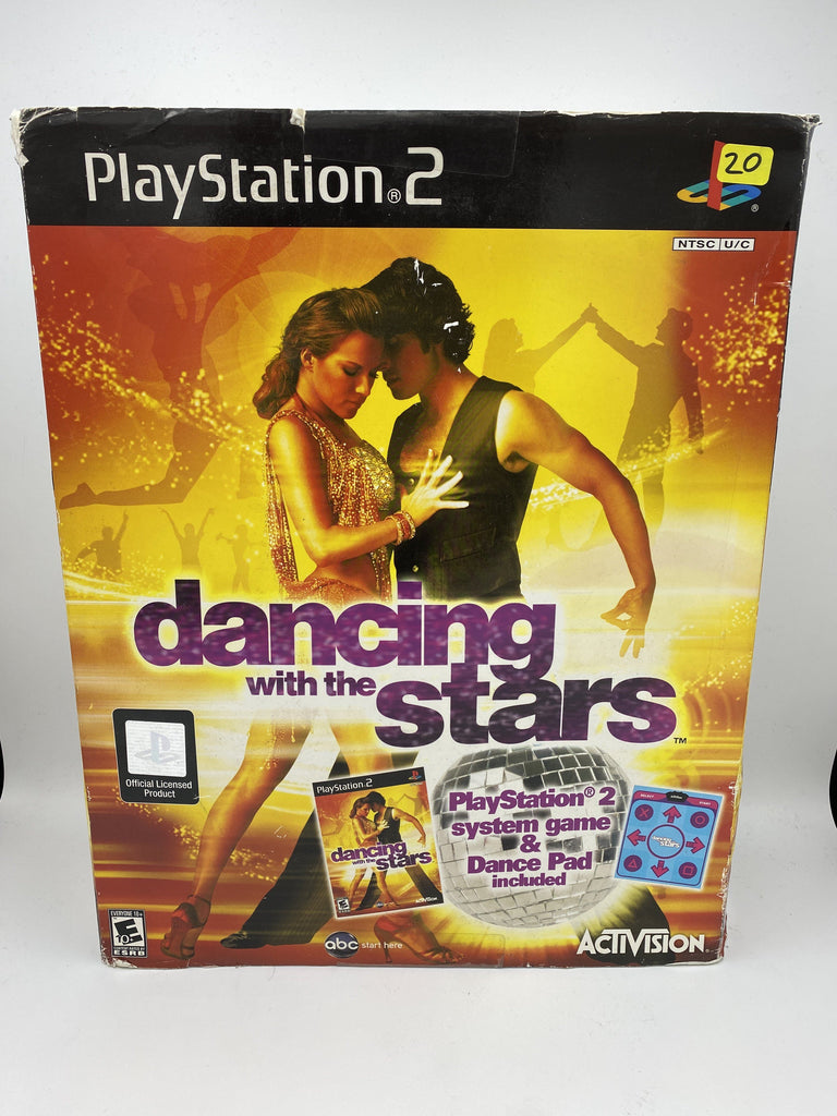 Playstation 2 (PS2) Activision Dancing with the Stars Game & Dance Pad