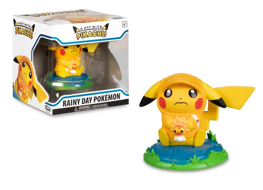 Pokemon A Day with Pikachu Rainy Day Pokemon Funko Figure