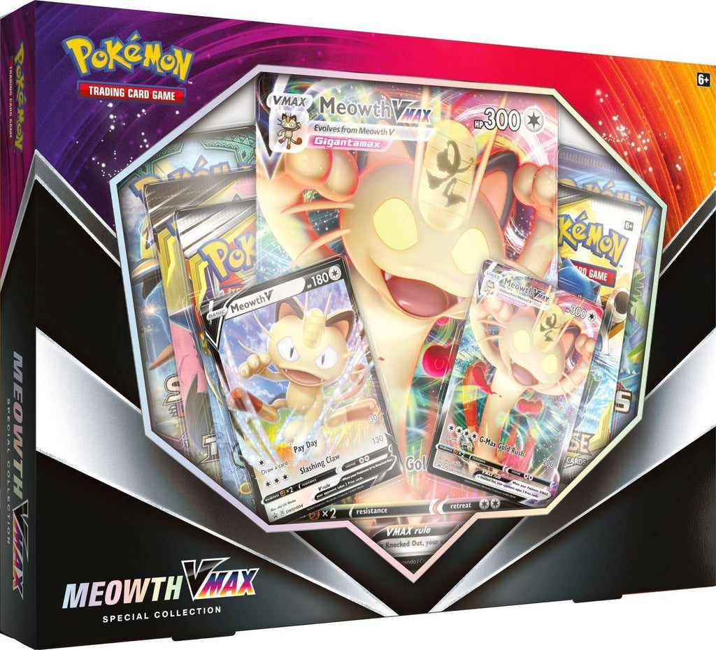 Pokemon TCG: Meowth Max Special Collection