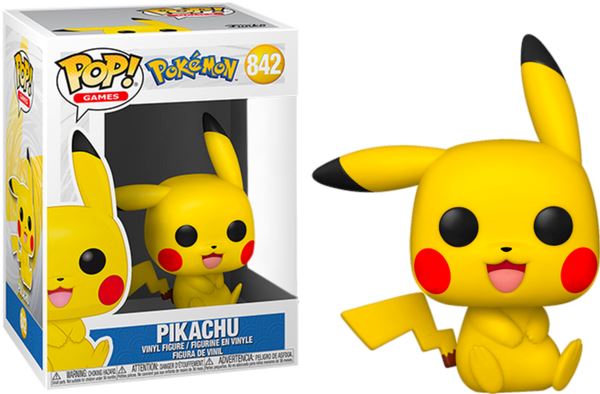 Pokemon Pikachu (Sitting) Funko Pop! #842