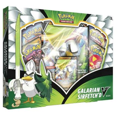 Pokemon TCG Galarian Sirfetch'd V Box