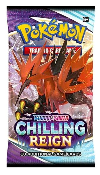 Pokemon TCG Chilling Reign Booster Pack | Undiscovered Realm Pokemon TCG Chilling Reign Booster Pack | Undiscovered Realm