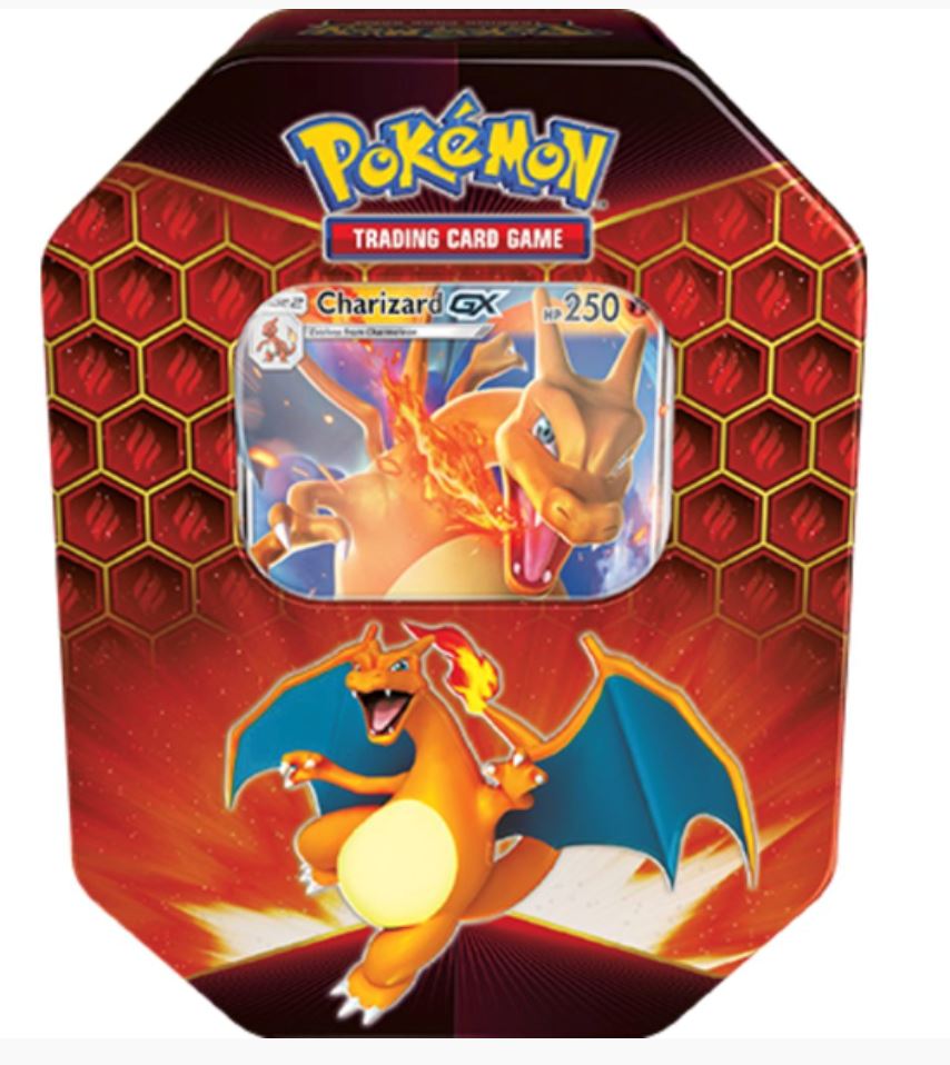 Pokemon TCG Hidden Fate Charizard Tin