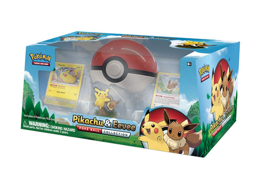 Pokemon TCG: Pikachu & Eevee Poke ball Collection