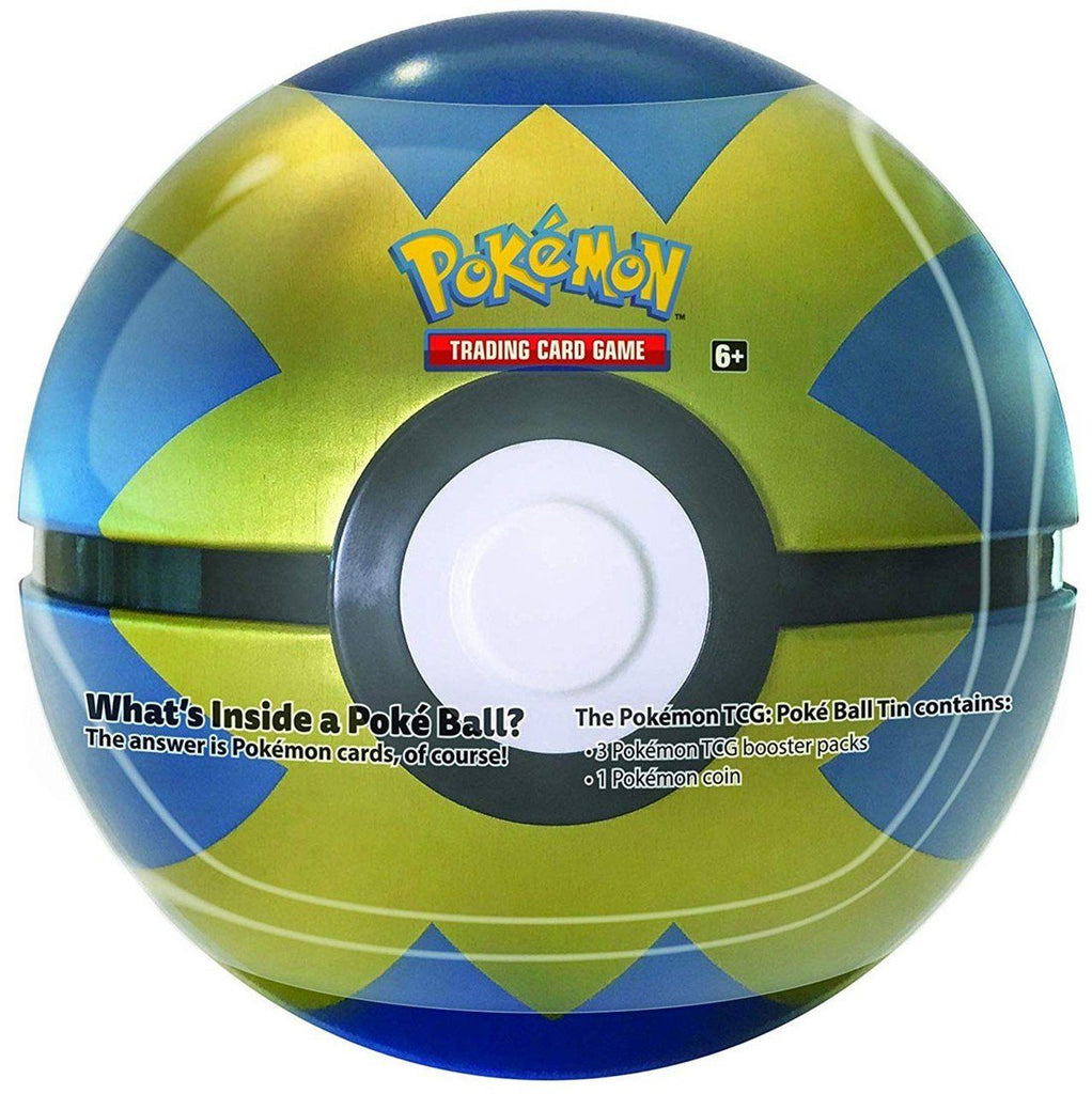Pokemon TCG: Quick Ball Tin - 3 Booster Pack with 1 Coin