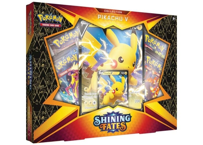 Pokemon TCG Shining Fates Pikachu V Box 