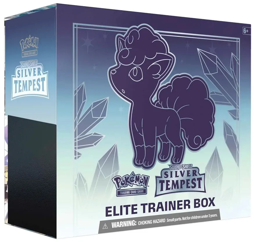 Pokemon TCG: Silver Tempest Elite Trainer Box - SWSH12: Silver Tempest (SWSH12)