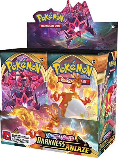 Pokemon TCG Sword & Shield Darkness Ablaze Booster Box (36 Packs) Pokemon TCG Sword & Shield Darkness Ablaze Booster Box (36 Packs)