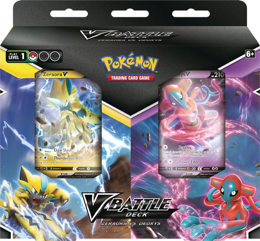 Pokemon TCG: V Battle Deck—Zeraora vs. Deoxys