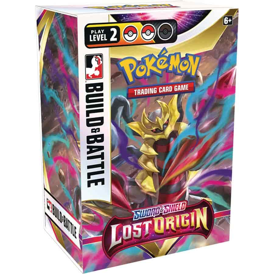 Pokemon Trading Card Game Sword & Shield Lost Origin Build & Battle Box (4 Booster Packs & Promo Card)