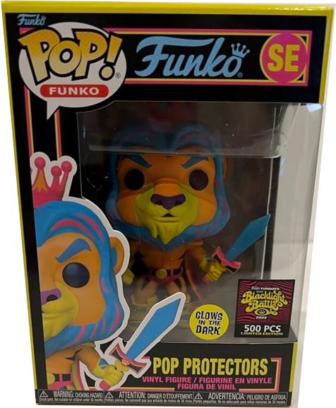 Pop Protectors Glow Blacklight Battle Fundays Exclusive Funko Pop! (500 Pcs)