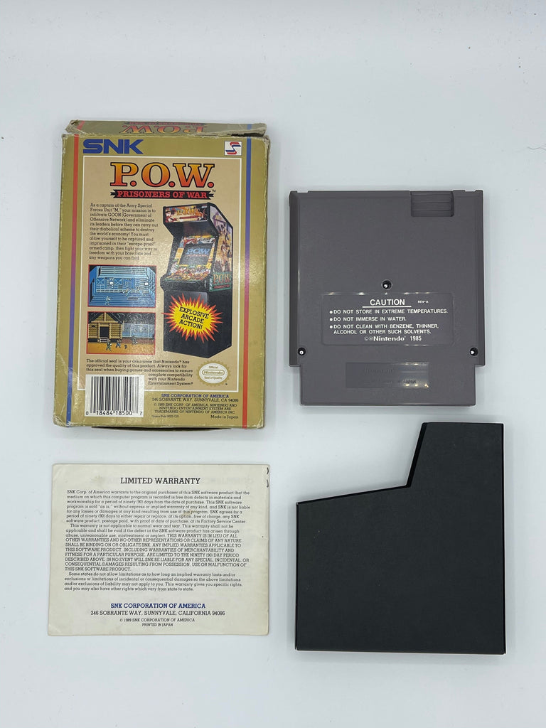 P.O.W. Prisoners of War for the Nintendo Entertainment System (NES) Game (Complete in Box)