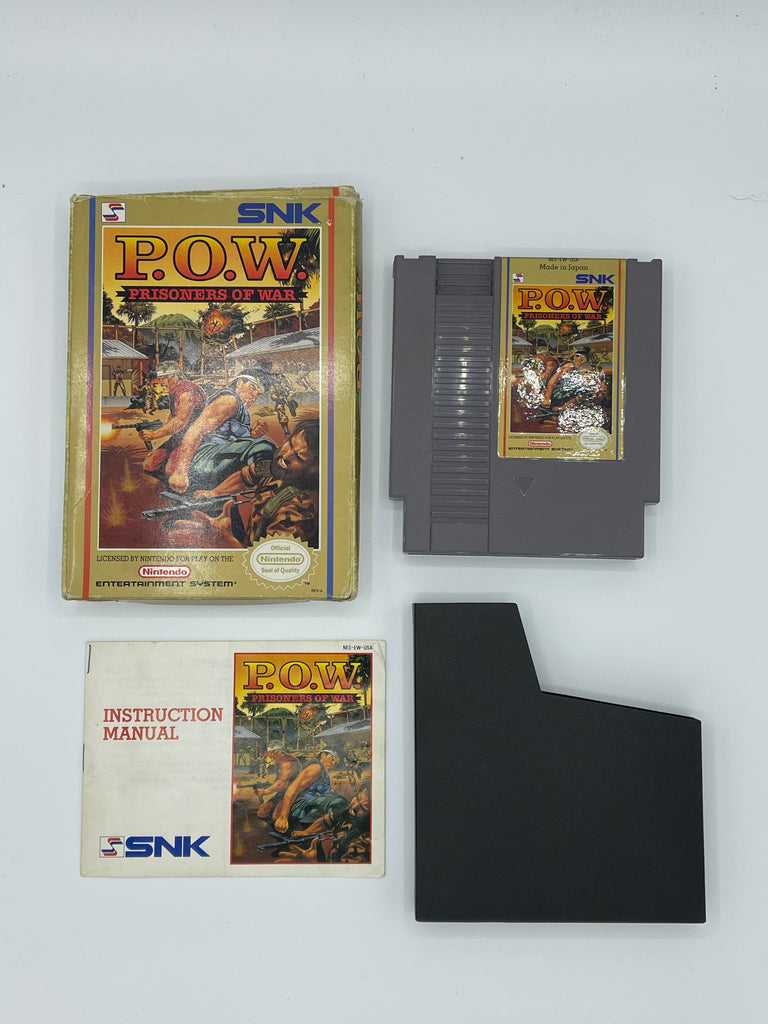 P.O.W. Prisoners of War for the Nintendo Entertainment System (NES) Game (Complete in Box)