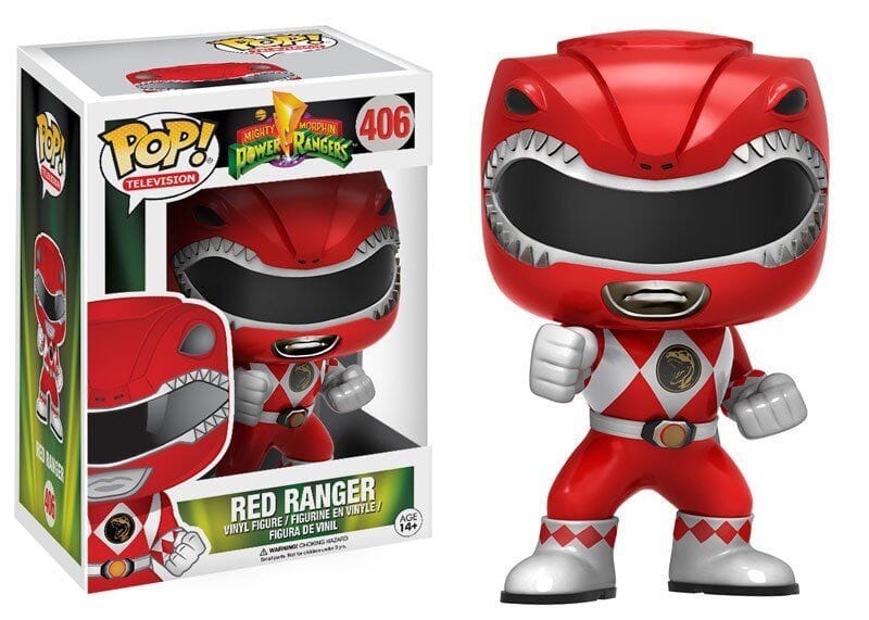 Power Rangers Red Ranger (Action Pose) Funko Pop! #406