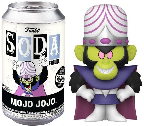 Powerpuff Girls Mojo Jojo Funko Vinyl Soda (Opened Can)