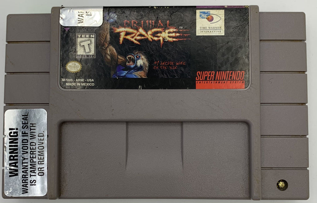 Primal Rage for the Super Nintendo (SNES) (Loose Game)