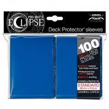 PRO-Matte Eclipse Pacific Blue Standard Deck Protector sleeve 100ct