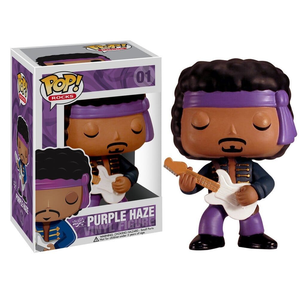 Purple Haze (Jimi Hendrix) Funko Pop! Rocks #01 