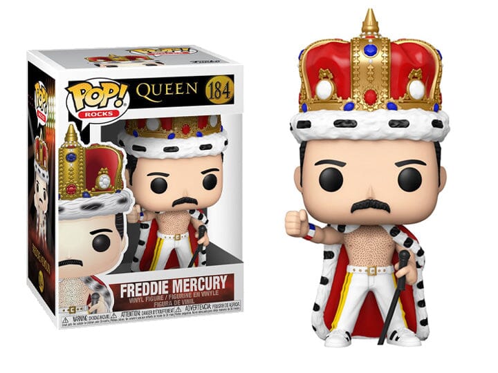 Queen Freddie Mercury (King) Funko Pop! Rocks #184