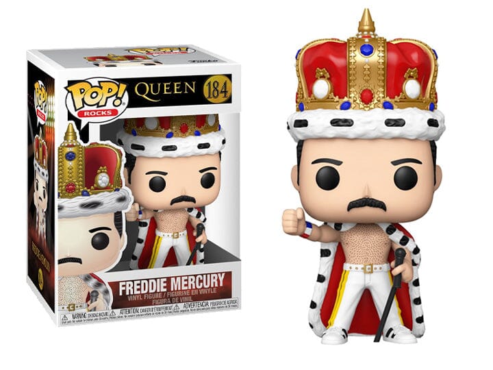 Queen Freddie Mercury (King) Funko Pop! Rocks #184