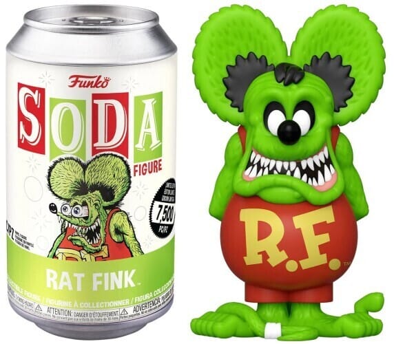 Rat Fink Funko Vinyl Soda (Opened Can)