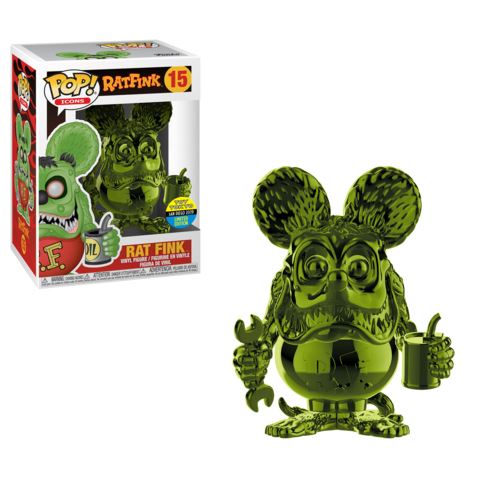 Rat Fink Green Chrome Exclusive Funko Pop! #15