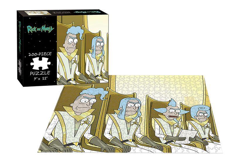 Rick and Morty Council of Ricks Puzzle (200 pcs) Puzzle USAopoly 