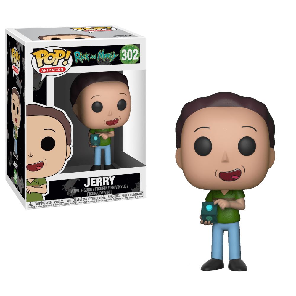 Rick and Morty Jerry Smith Funko Pop! #302