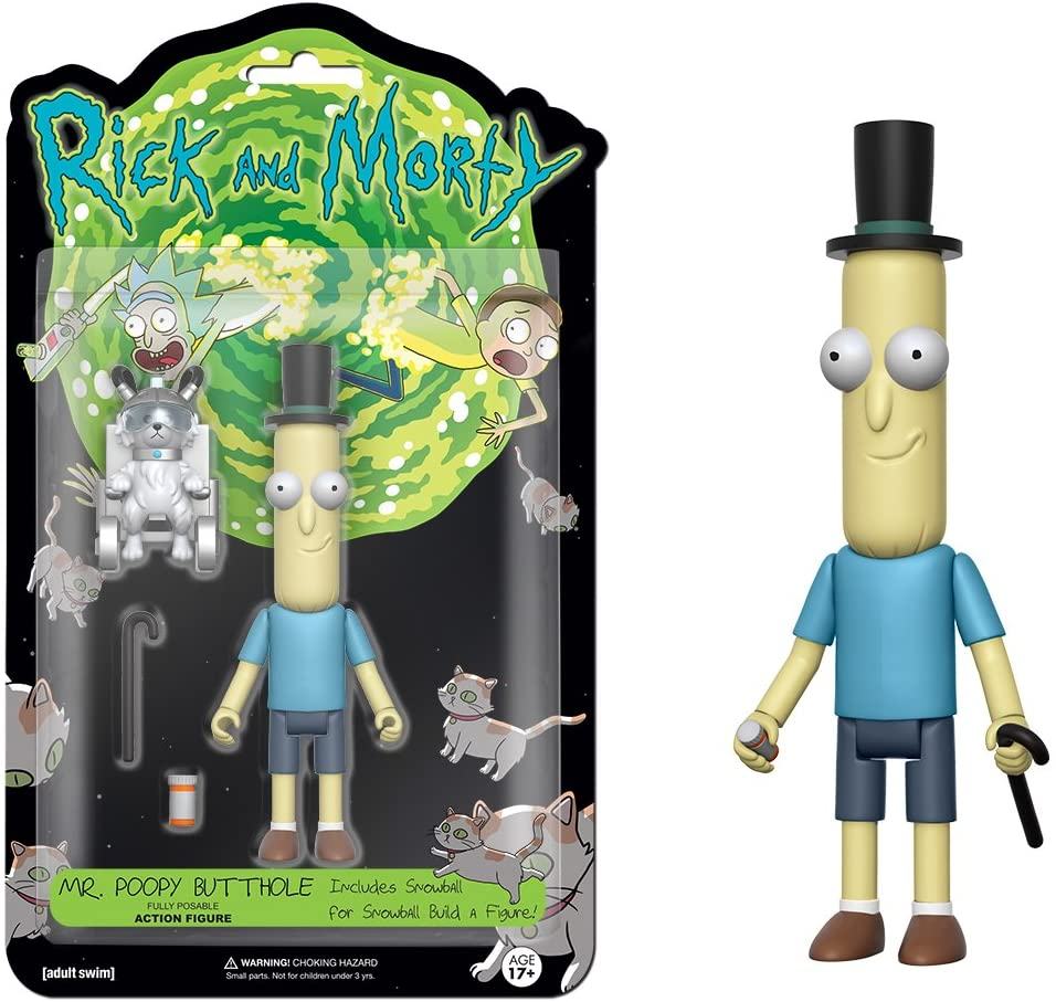 Rick and Morty Mr. Poopy Butthole 5-Inch Action Figure