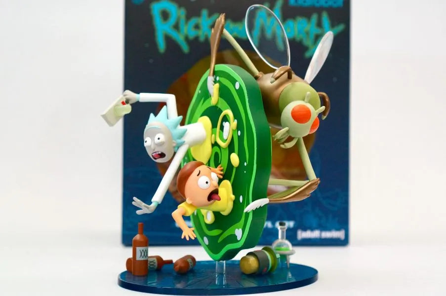 Rick And Morty Portal Jump Vinyl Figure Kidrobot