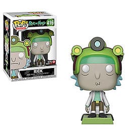 Rick and Morty Rick (Blips and Chitz) Exclusive Funko Pop! #417
