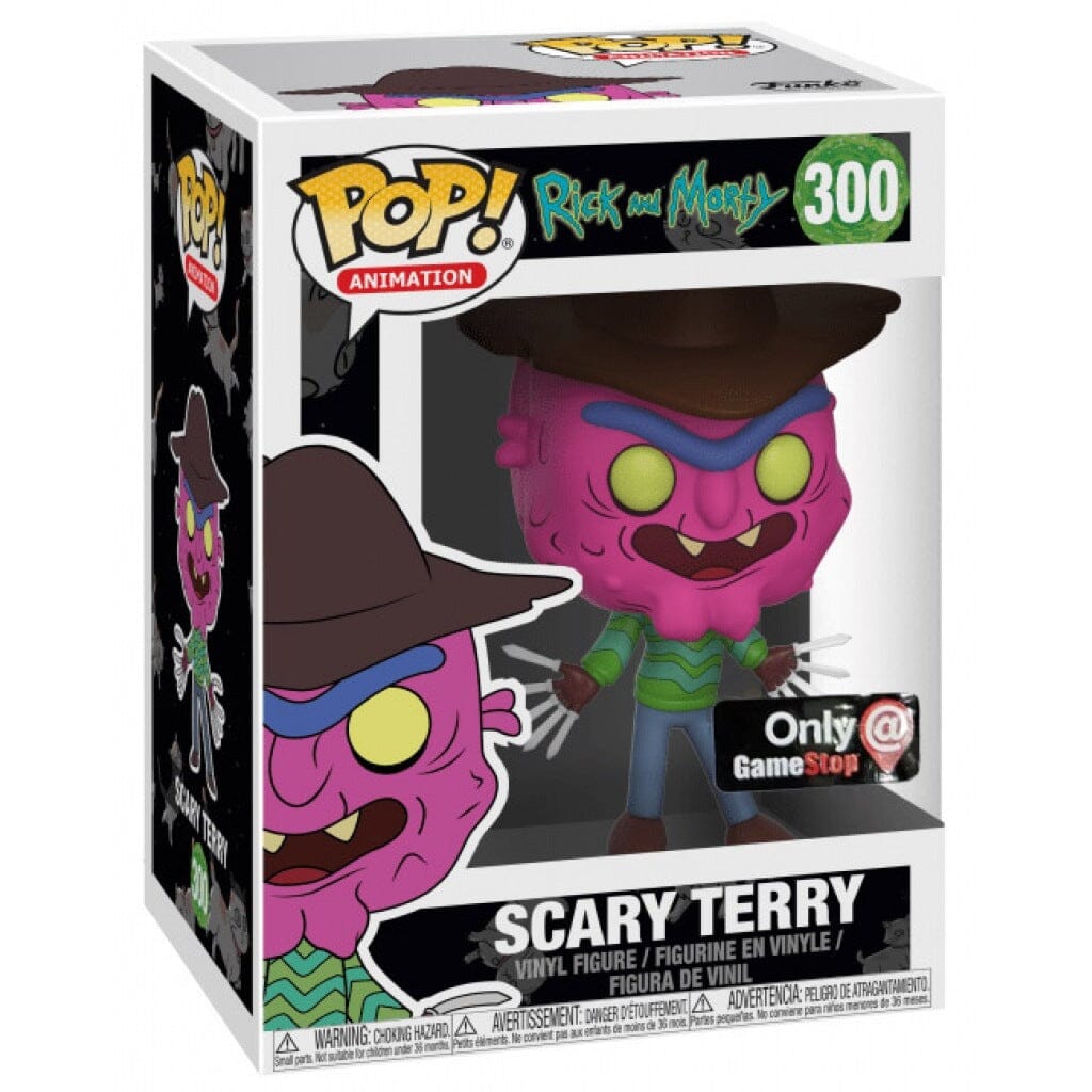 Rick and Morty Scary Terry (Neon) Exclusive Funko Pop! #300