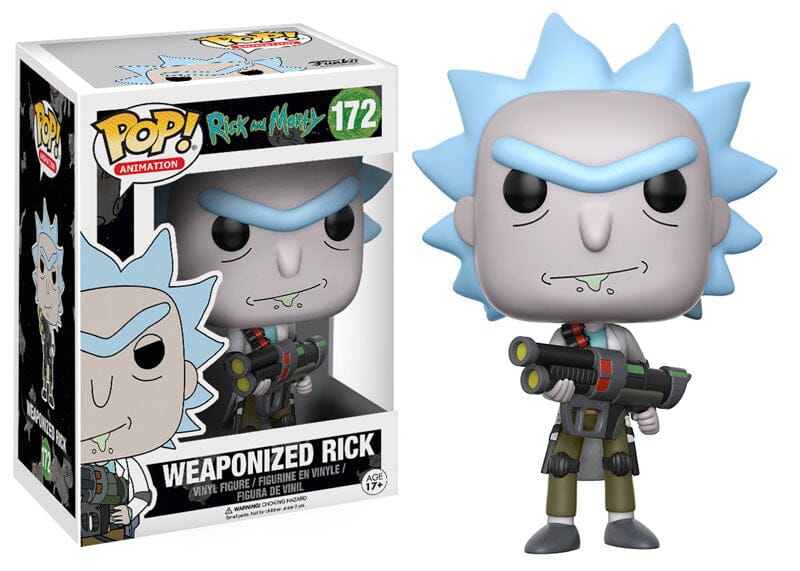Rick and Morty Weaponized Rick Funko Pop! #172