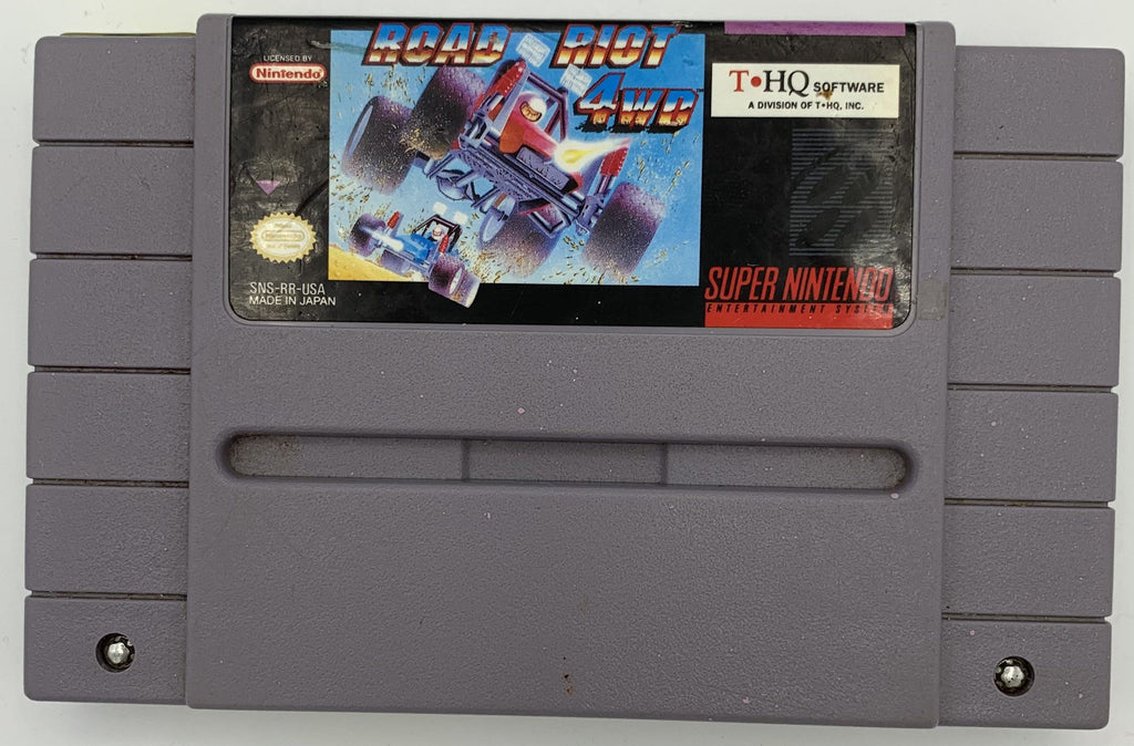 Road Riot 4WD for Super Nintendo (SNES) (Loose Game)