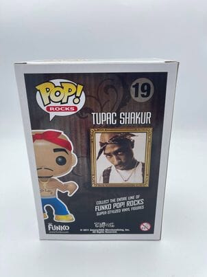 Rocks Tupac Shakur Funko Pop! #19 (Light Box Damage) Funko 
