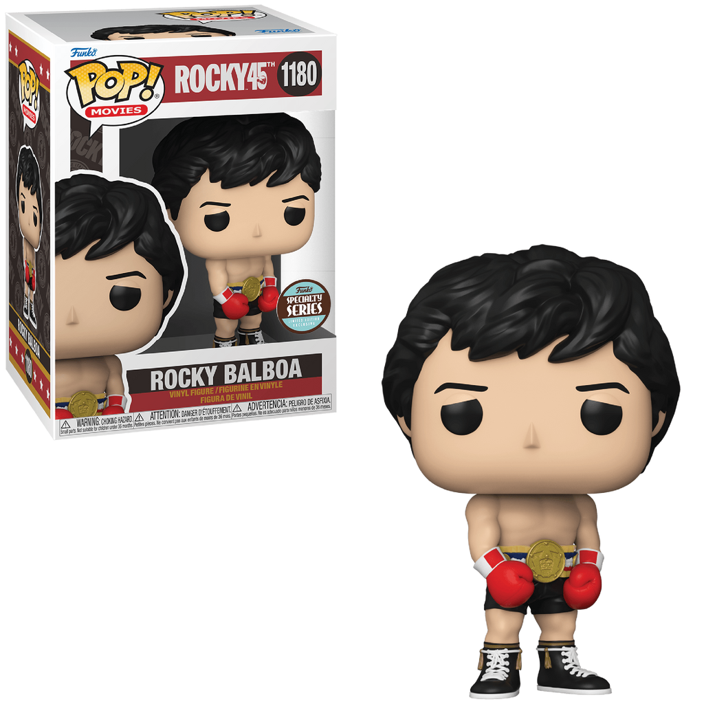 Rocky 45th Rocky Balboa with Belt Specialty Series Exclusive Funko Pop! #1180
