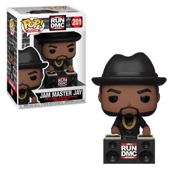 Run DMC Jam Master Jay (JMJ 4Ever) Funko Pop! Rocks #201