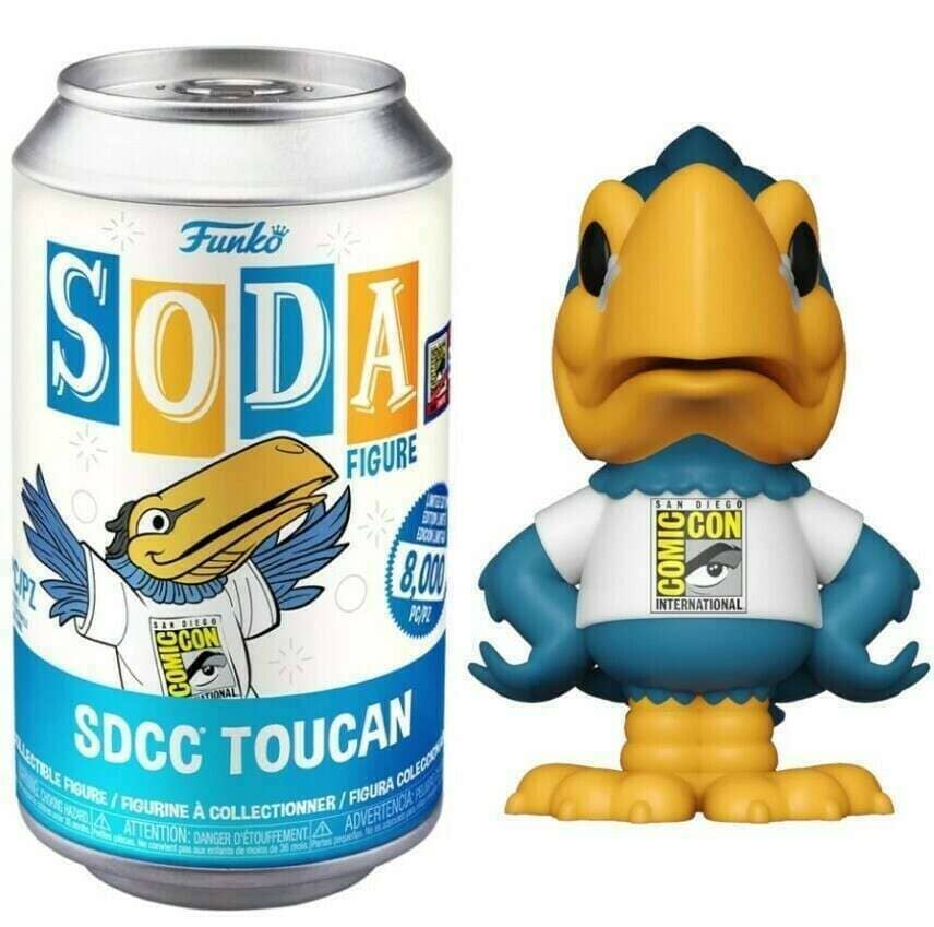 SDCC Toucan Exclusive Funko Vinyl Soda (8000 PCS) (Opened Can) Funko 