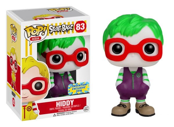 Secret Base Hiddy (Green) Exclusive Funko Pop! #83