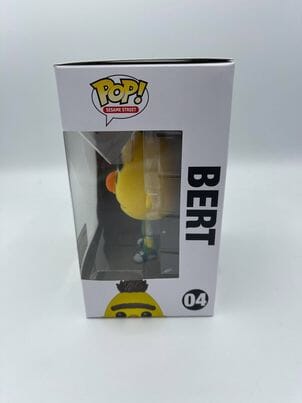 Sesame Street Bert Flocked (Exclusive) Funko Pop! #04 (Shelf Wear) Funko 