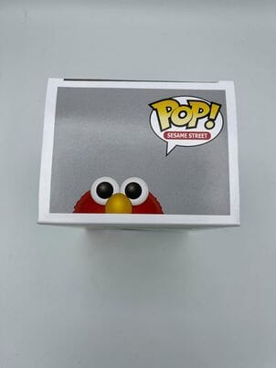 Sesame Street Elmo Flocked (Exclusive) Funko Pop! #08 (Shelf Wear) Funko 