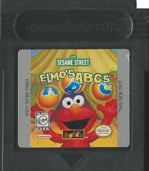 Sesame Street Elmo's ABCs for the Nintendo Gameboy (GB) (Loose Game)