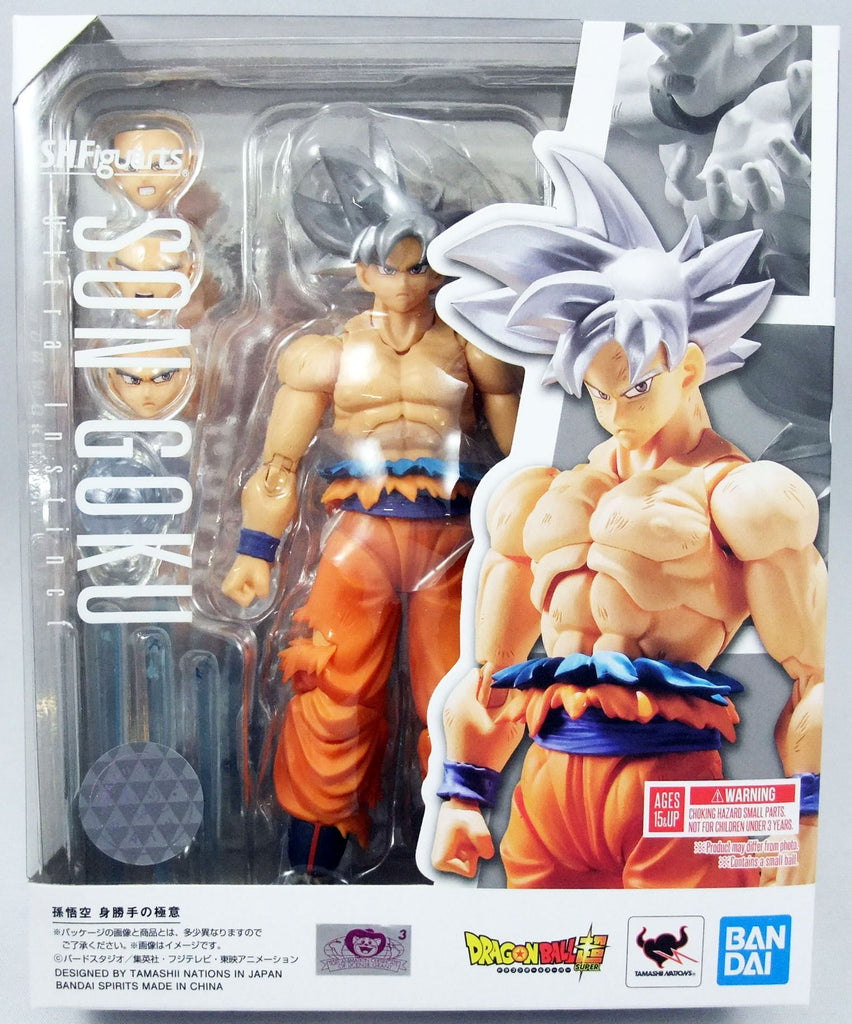 S.H. Figuarts Dragon Ball Super Son Goku (Ultra Instinct) Action Figure SH Figuarts 
