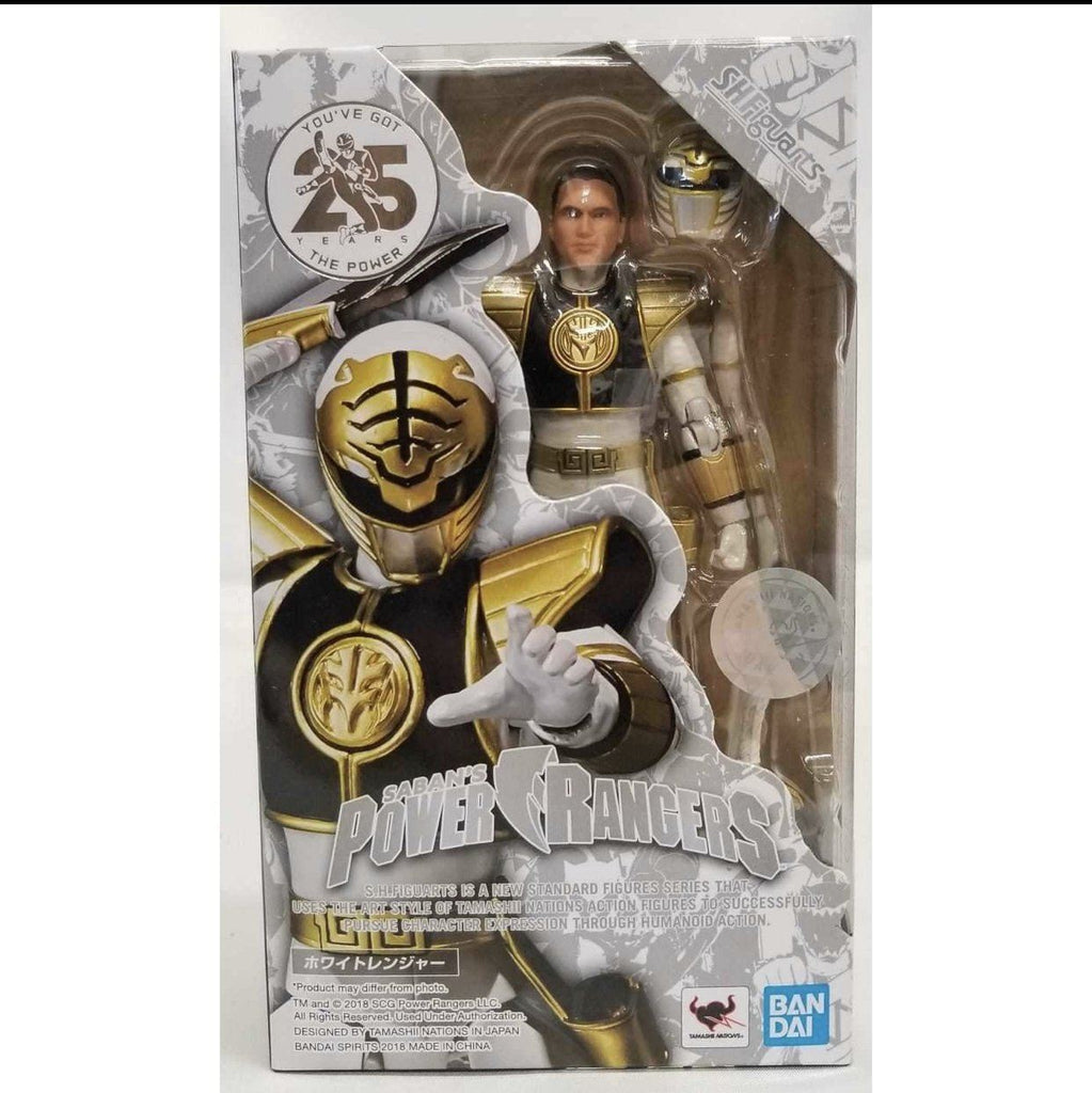 S.H. Figuarts Power Rangers White Ranger Action Figure SH Figuarts 