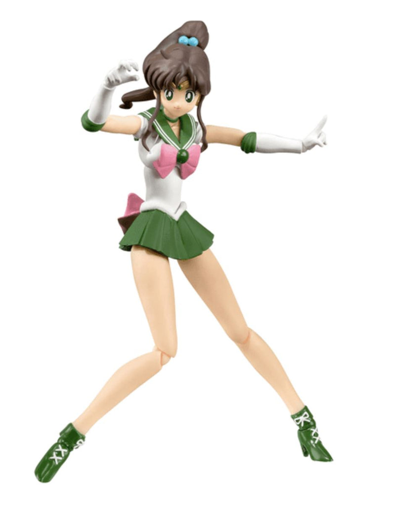 SH Figuarts Sailor Moon Sailor Jupiter (Pretty Guardian) Animation Color Edition Action Figure Bandai Tamashii Nations 
