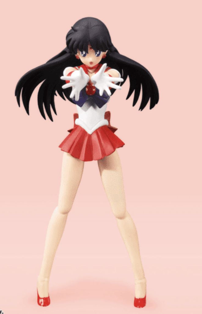 SH Figuarts Sailor Moon Sailor Mars (Pretty Guardian) Animation Color Edition Action Figure Bandai Tamashii Nations (Pre Order) Action Figure SH Figuarts 