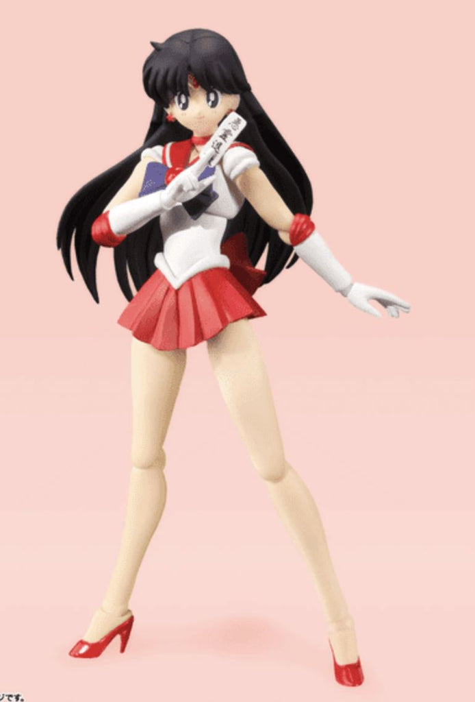 SH Figuarts Sailor Moon Sailor Mars (Pretty Guardian) Animation Color Edition Action Figure Bandai Tamashii Nations (Pre Order) Action Figure SH Figuarts 