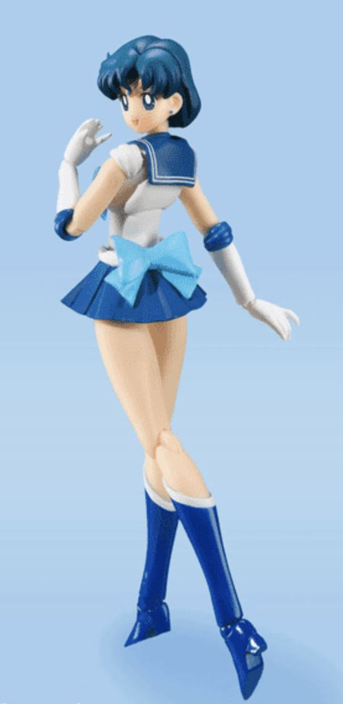 SH Figuarts Sailor Moon Sailor Mercury (Pretty Guardian) Animation Color Edition Action Figure Bandai Tamashii Nations (Pre Order) Action Figure SH Figuarts 