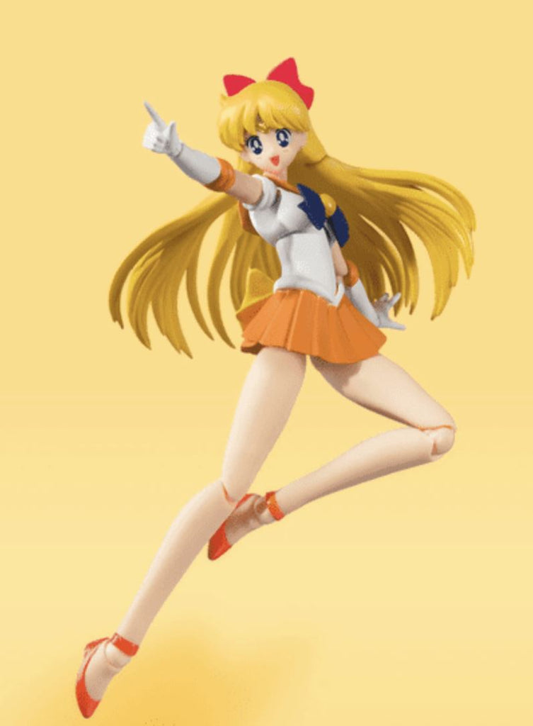 SH Figuarts Sailor Moon Sailor Venus (Pretty Guardian) Animation Color Edition Action Figure Bandai Tamashii Nations (Pre Order) Action Figure SH Figuarts 